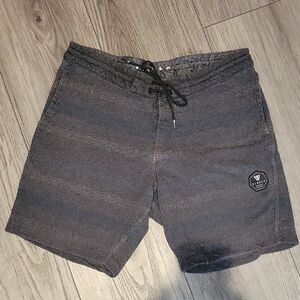 VISSLA Dark Gray Board Shorts